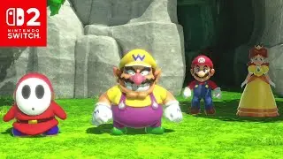 Mario Party Jamboree Nintendo Switch 2 Multiplayer Minigames - Mario vs Daisy vs Shy Guy vs Wario