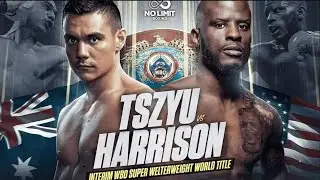 🥊 Tim Tszyu vs Tony Harrison Live Stream | 2023 Boxing Super Welterweight Full Fight 🥊 Commentary