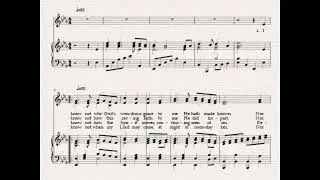 I Know Whom I Have Believed I Piano Accompaniment I Lyrics & Notes