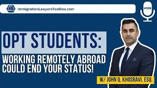 OPT Students: Working Remotely Abroad Could End Your Status!