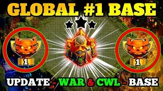 Unbeatable TH16 War Base 2025 | Anti 3 Star CWL Base with Link | Clash of Clans