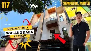 Hindi Ka Magsisisi! High-Quality Modern 3-Storey Townhouse in Sampaloc Manila | House Tour 117
