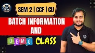 SEM 2 CCF BATCH INFORMATION