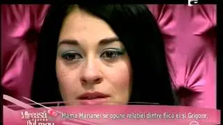 Mama Marianei se opune relației dintre fiica ei și Grigore