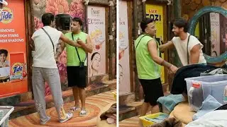 Sehbaaz And Baseer Bhai Fight For Clean Save Beard, Very Funny Last Night Bigg Boss 19