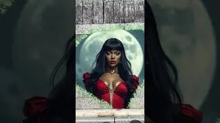 Vampire Queen &mdash; Robincito | Halloween Visual Tribute (AI Gothic Art Series) #halloweenart #gothic