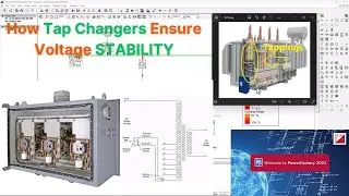 9. Load Flow analysis with DigSilent PowerFactory - Tap Changer Load Regulation