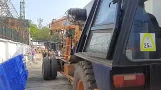 Generator 750 kva shifting by hydra #rb crane services ,,Noida