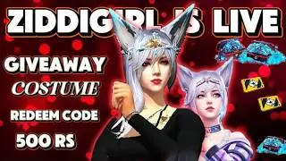 GIVEAWAY 🎁 COSTUME 500 KA  REDEEM CODE 😱 300 LIKE COMPLETE GUYS COSTUME CHALLENGE GIRLS VS BOY'S