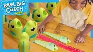🎣 Fishing Game for Kids! Who Caught the Longest Fish? 🐠 Educational Insights