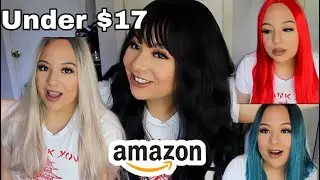 TESTING CHEAP AMAZON WIGS ! UNDER $20 !
