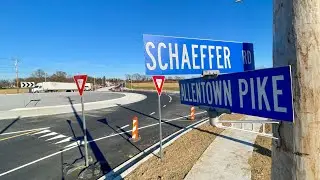 New roundabout opens on Route 222 in Maidencreek Township