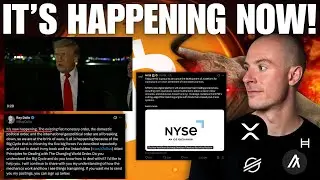Ray Dalio 'It's Happening NOW' ... A New System Is Coming!! Trump, France And UK News! NYSE Big News