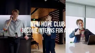 Getting Better: New Hope Club become Interns for a Day