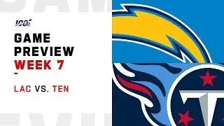 Los Angeles Chargers vs. Tennessee Titans Week 7 NFL Game Preview