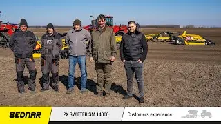 BEDNAR FMT | Large Hungarian Agricultural Company use two SWIFTER SM for seedbed preparation.