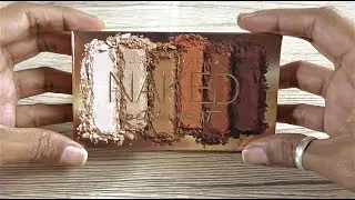 URBAN DECAY Naked Petite Heat UNBOXING + SWATCHES | LatteGirl