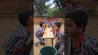 School spoon ball games #funny #viralvideo #gaming #school  #shorts