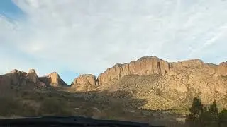 Road to the Chisos Basin...Big Bend National Park