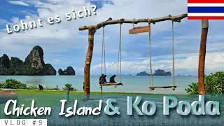 Thailand VLOG #9:  Ausflug nach Chicken Island & Ko Poda &ndash; Entt&auml;uschung, M&uuml;ll & Affen in Krabi