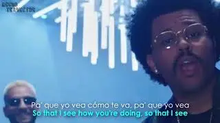 Maluma & The Weeknd - Haw&aacute;i Remix // Lyrics + Espa&ntilde;ol // Video Official