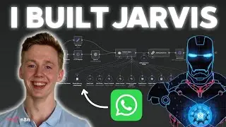 I Built JARVIS from Iron Man with AI & WhatsApp in n8n (Free Template!)