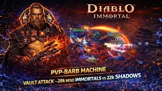 VAULT ATTACKS 5x. PVP-BARB MACHINE with CLEAVE-CHAINED SPEAR-BUILD