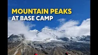 First Day at Base Camp | HMI Basic Mountaineering Course | Peaks Around Base Camp Explained
