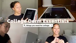 WHAT TO BRING TO COLLEGE: dorm essentials, college packing list
