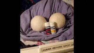 Wool Dryer Balls with Young Living Essential Oils