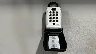 Master Lock Outdoor Key Lock Box with Push Buttons and Cover