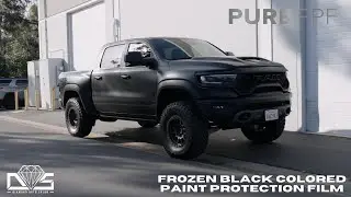 Ram TRX in Pure PPF Frozen Black