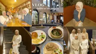 VLOG | 2 days of breaking the fast with the girls🥂😻