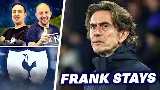 THOMAS FRANK STAYING AT TOTTENHAM... FOR NOW
