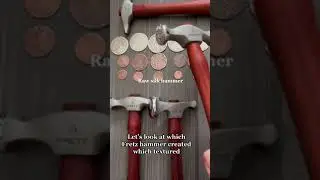 A look at which Fretz hammer created which texture