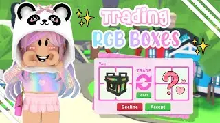 Trading RGB Boxes in Adopt Me! (INSANE OFFER!)