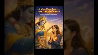 Krishna, I have doubts &mdash; about Love, Soul & You. #krishna #bhagavatam #bhagavadgita #mahabharat