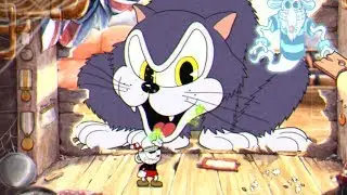 Cuphead Werner Werman Boss Battle in Murine Corps (Cuphead Walkthrough)