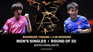Shunsuke Togami vs Lin Shidong | MS R32 | #ChinaSmash 2025