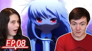 Angel Beats REACTION! Episode 8 Dancer In The Dark! (Reaction/Review)