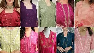 New Flat Collar Neck Design With Boot Piping & Lace Cutting And Stitching | Flat Collar Neck Design