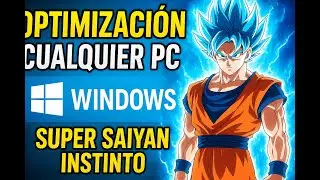 Optimizar cualquier PC Windows nivel super saiyan dios ultrainstinto con el script ChrisTitus