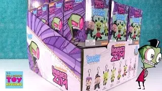 Invader Zim Original Minis Plush Clip Ons Hangers Full Set Unboxing | PSToyReviews
