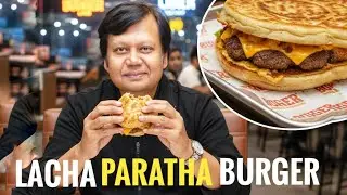 Lacha Paratha Burger by Burger Lab I Paratha Lovers this is for you @passionbyrehanghori16