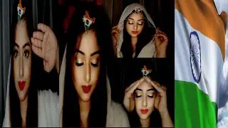 independence 🇮🇳day special makeup look 15 august celebration makeup tutorial 🇮🇳🇮🇳