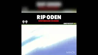 Whitebeard Vs Oden One piece episode 963
