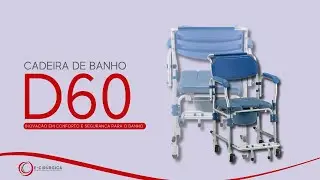 CADEIRA DE BANHO D60 GUIA DE MONTAGEM  I  DELLAMED