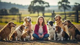 The Little Girl Gave Water to an Injured Dog &mdash; The Next Day, a Pack of Dogs Encircled Her Ranch!