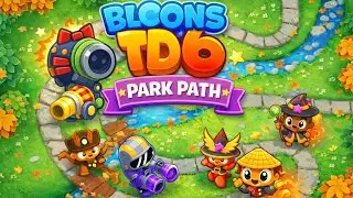 NEW Park Path Map! 😱 | Bloons TD 6 Gameplay for Kids 🎈 | Bloons TD 6