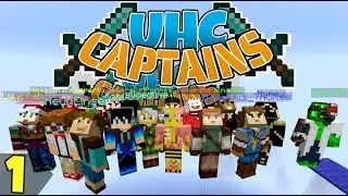 UHC Captains Episode 1! The Battle Begins! Minecraft 1.15 Ultra Hardcore